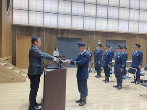 防犯隊委嘱式2