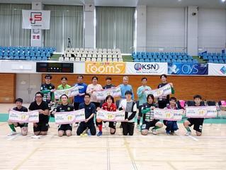 スポーツクラブ記念撮影