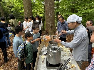 山頂での様子