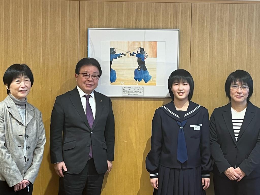 絵の交換