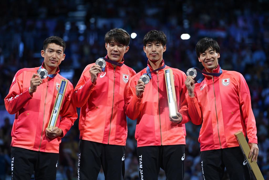 見延選手メダル