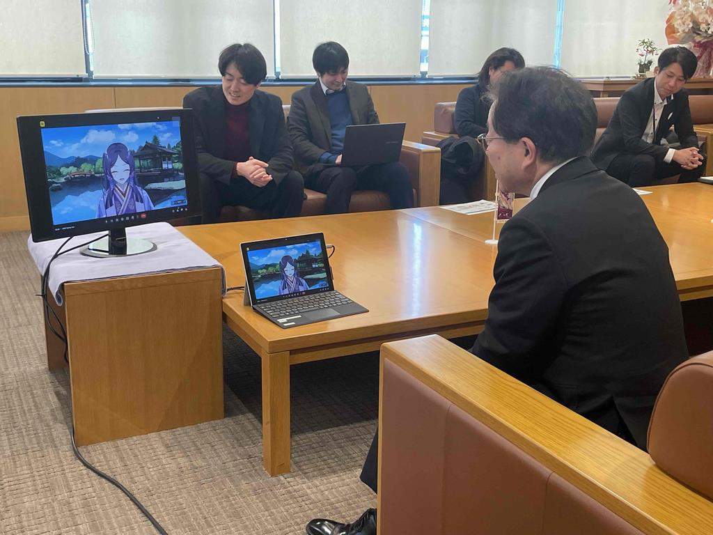 紫式部_表敬訪問