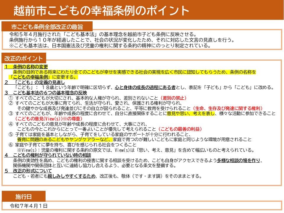 条例のポイント