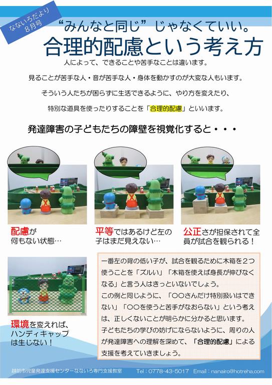 R7nanairotayori8gatu