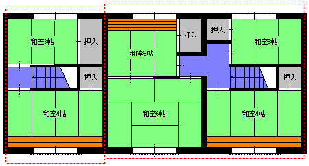 ２階平面図