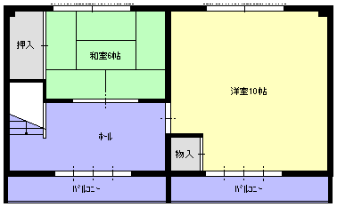 ２階平面図