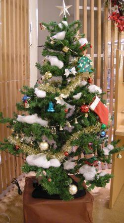 図書館クリスマスツリー