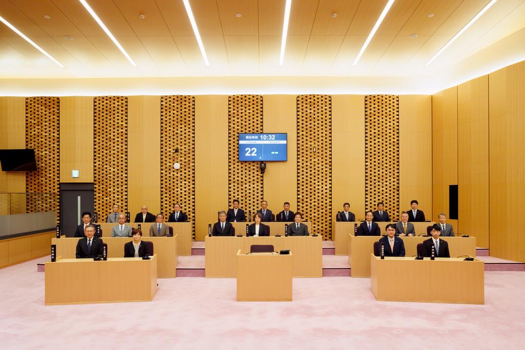 議場集合